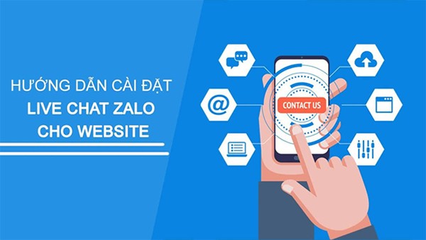 Hướng dẫn về cách tích hợp chát Zalo vào website